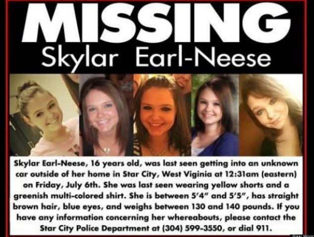 Skylar Neese Death: Body found in Pennsylvania is missing 